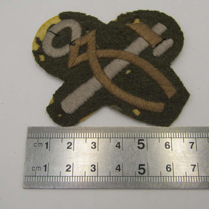 British Army Artificer cloth trade badge