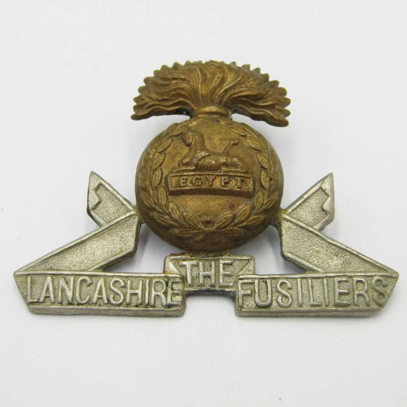 British Army The Lancashire fusiliers badge - one lug