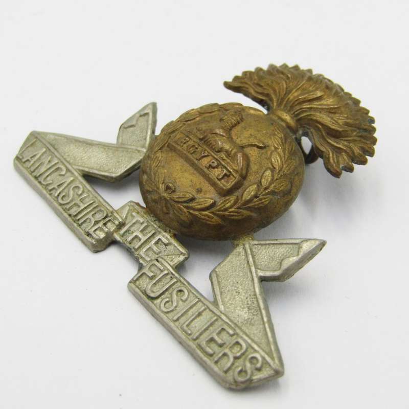 British Army The Lancashire fusiliers badge - one lug