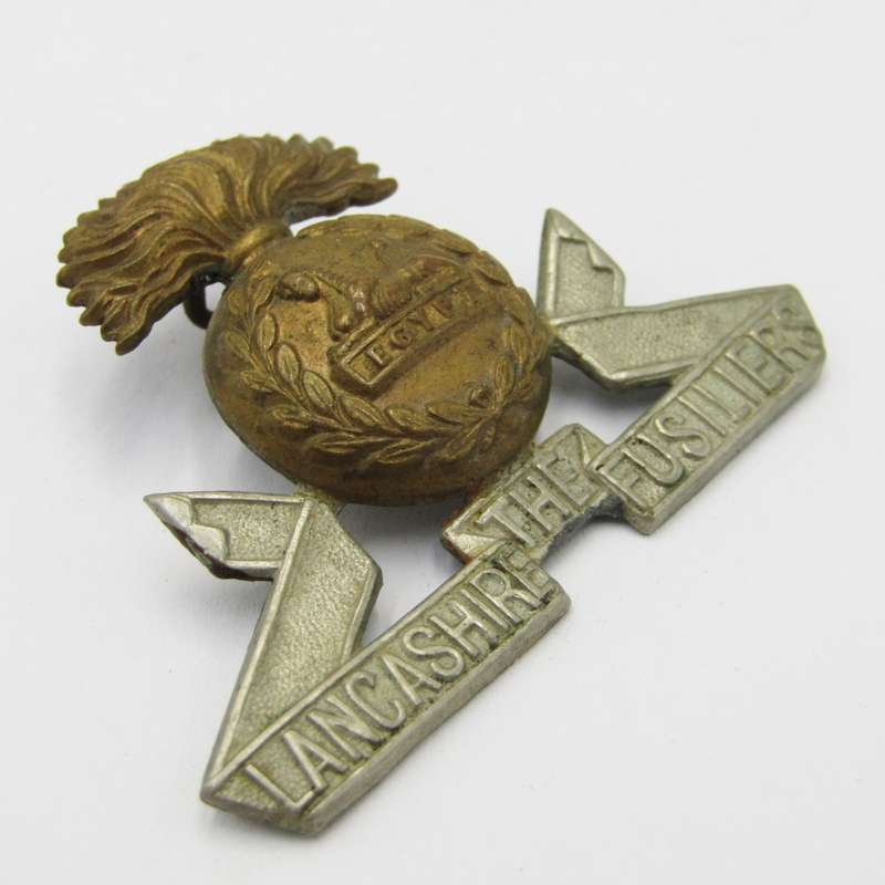British Army The Lancashire fusiliers badge - one lug