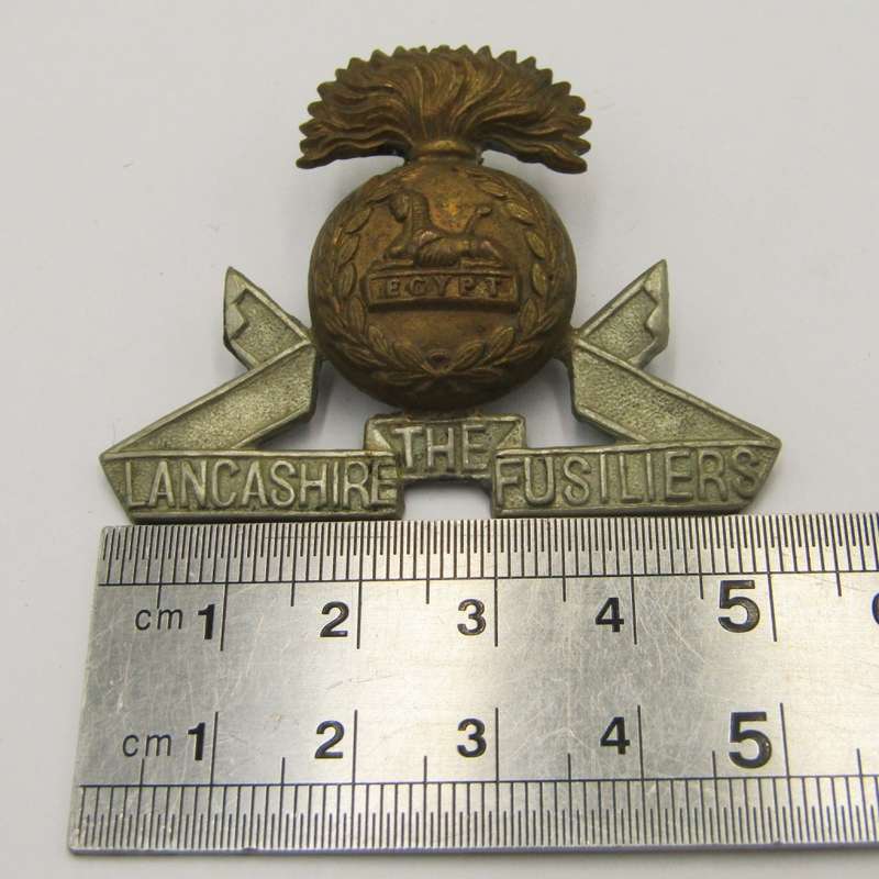 British Army The Lancashire fusiliers badge - one lug