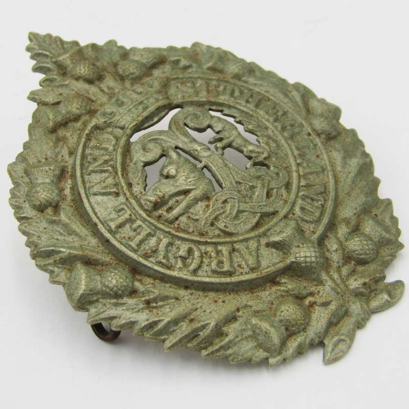 Argyll and Sutherland Highlanders cap badge