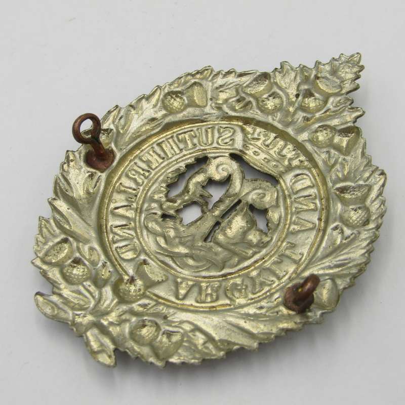 Argyll and Sutherland Highlanders cap badge