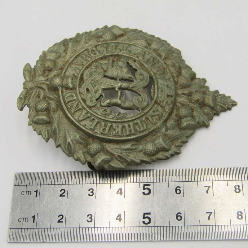Argyll and Sutherland Highlanders cap badge