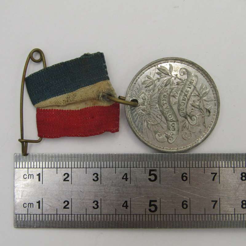 King George V 1911 coronation medallion