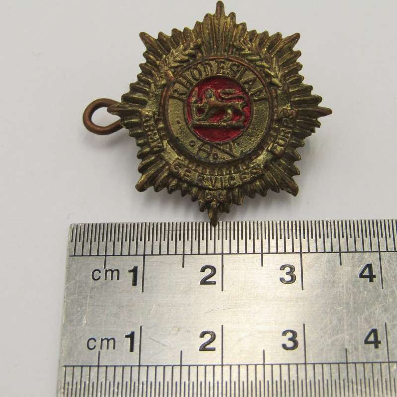 Rhodesia Army Services corps cap badge
