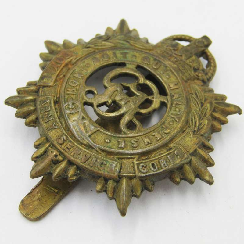 WW2 Royal Army service corps cap badge