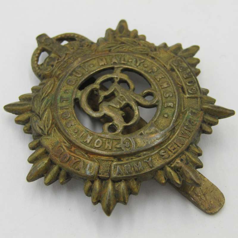 WW2 Royal Army service corps cap badge