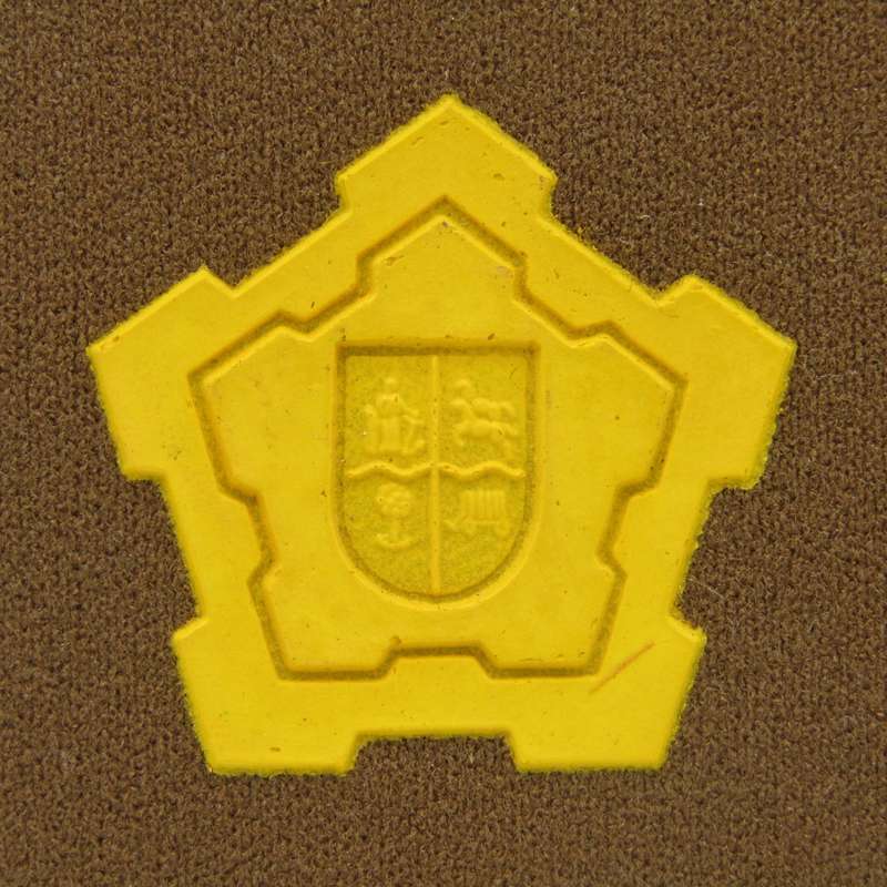 Pair of SADF Major rank epaulettes - field dress