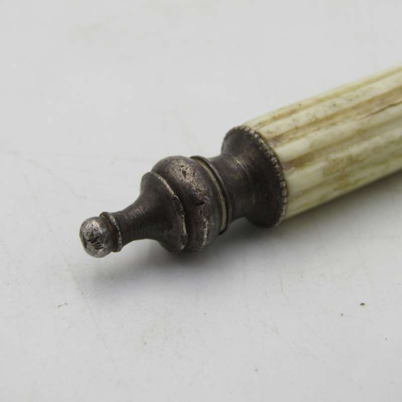 Antique nutcracker with imitation ivory handles