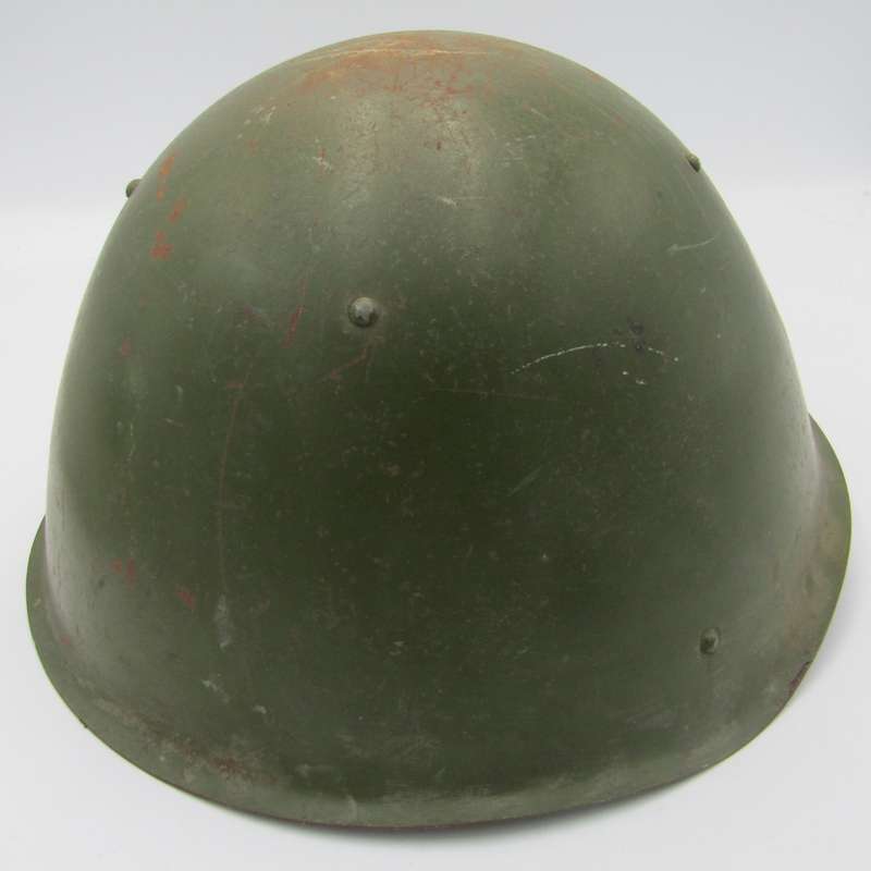 Russian Soviet SSh-68 steel combat helmet with inner