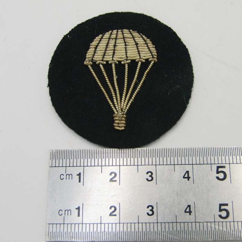 Light bulb parachute insignia - bullian wire