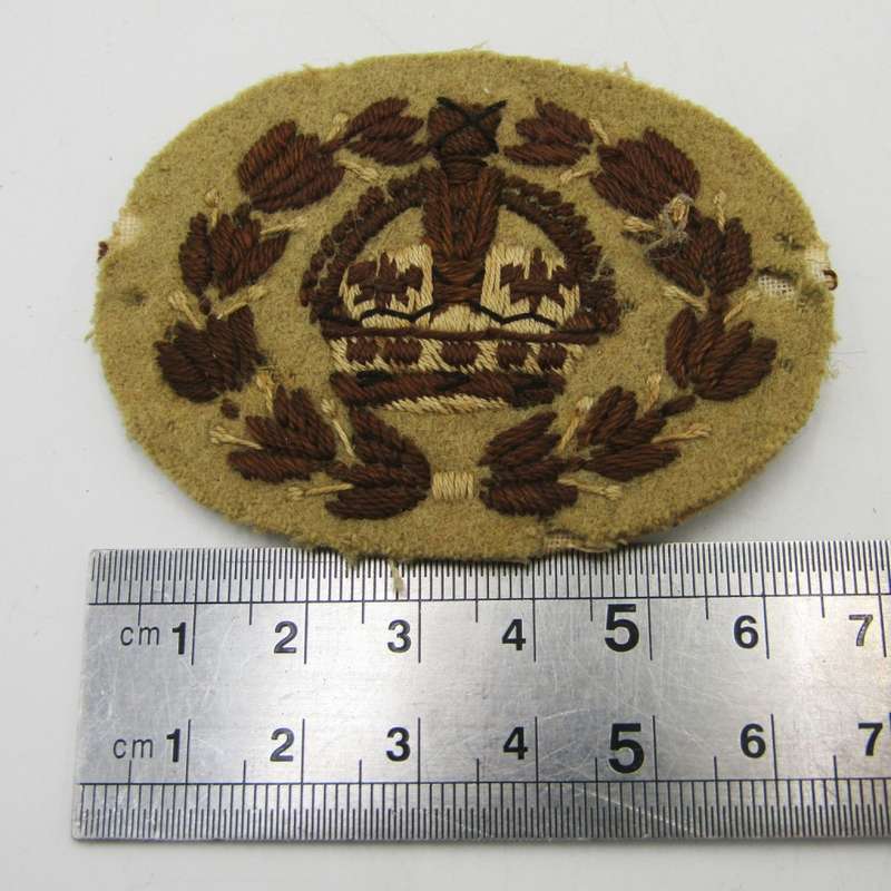 British Warrant officer Rank badge