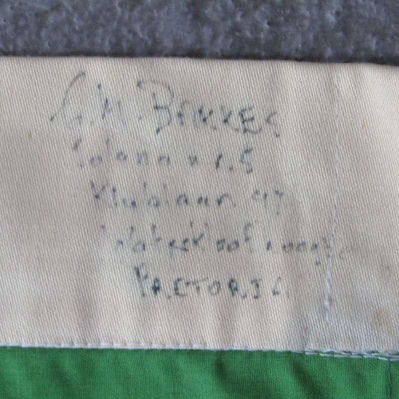 Large ZAR vierkleur glag 180 cm x 120 cm - excellent condition