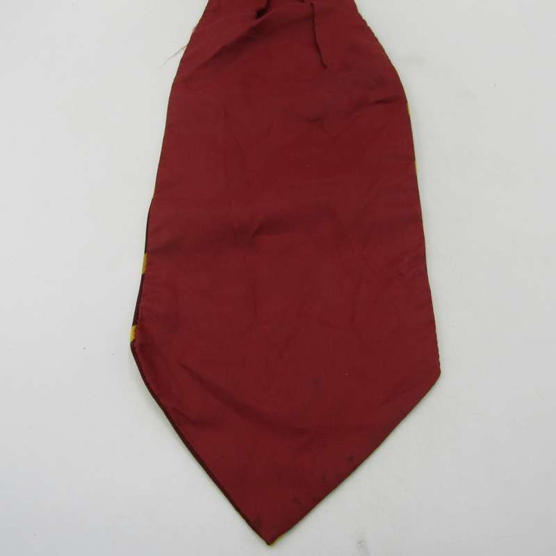 SADF Maroon and gold cravat - folding type