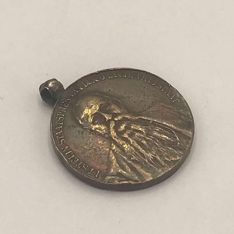 Boer War President Steijn 1902 bronze medallion
