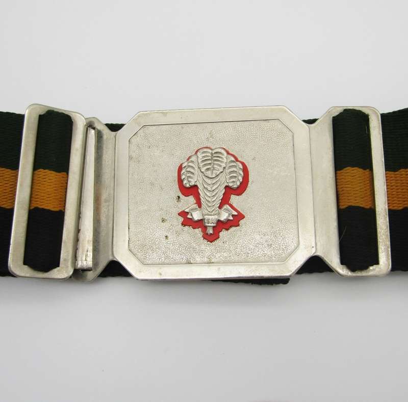 SADF 1 SA Infantry stable belt and buckle