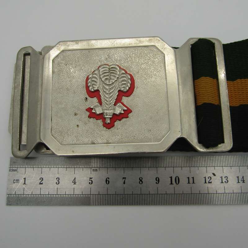 SADF 1 SA Infantry stable belt and buckle