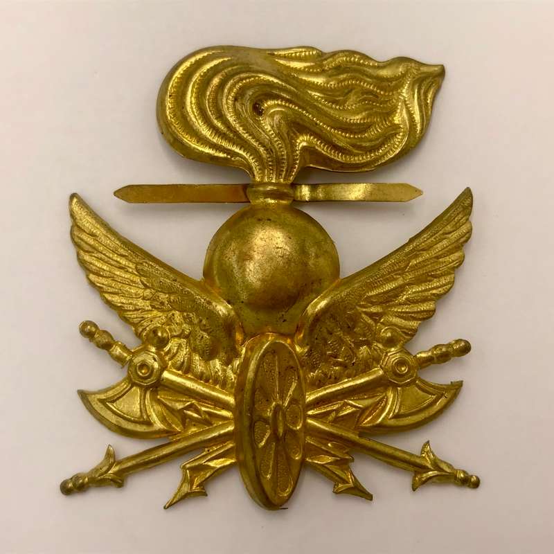 WW2 Italian Railway Engineers cap badge
