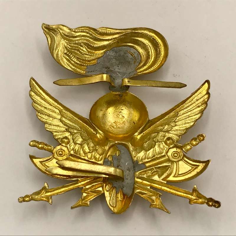 WW2 Italian Railway Engineers cap badge