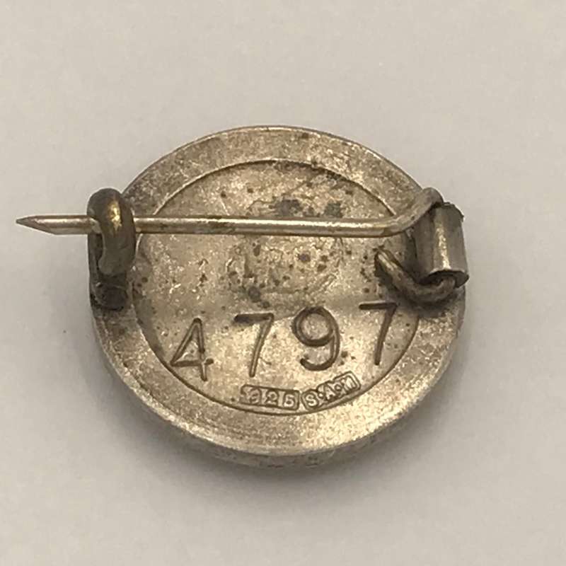 SA Engineers Carps ( SAPPERS ) sterling silver lapel pin badge #4797