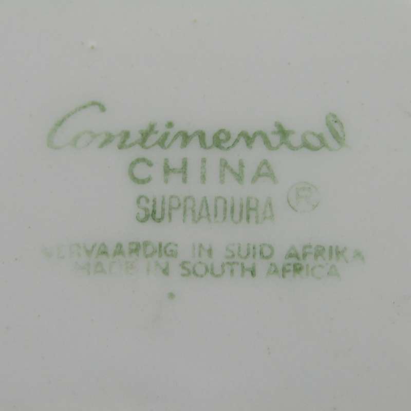 SADF 32 battalion porcelain saucer by Continental - small chip on rim