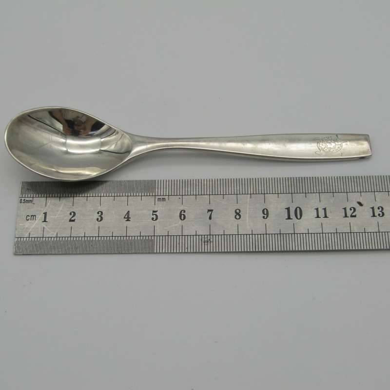 Lot of 6 German Rosenthal 90-18 silverplated spoons