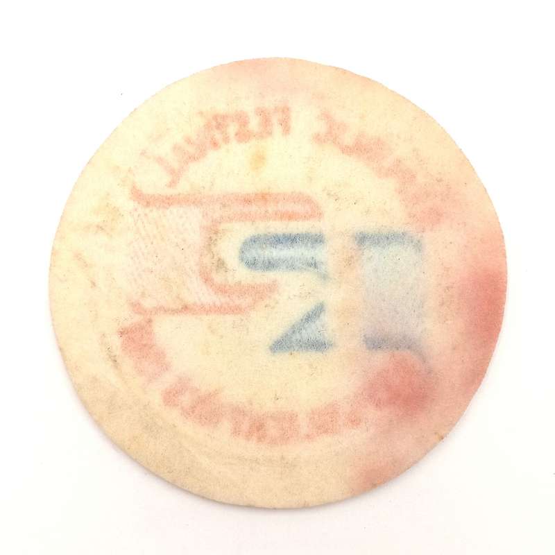 1981 Republic Festival 20 years cloth badge