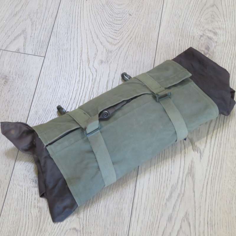 SADF Webbing ground sheet cover with poncho bivvy - full length 129cm