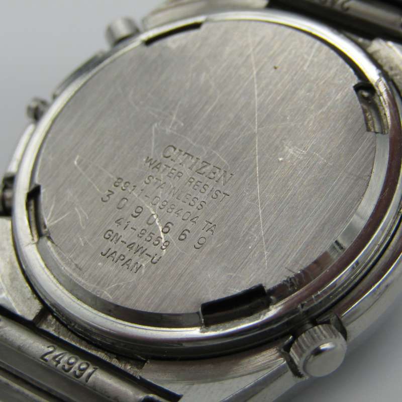Vintage Citizen Digi-Ana alarm - Chime chronograph quartz mens watch, working