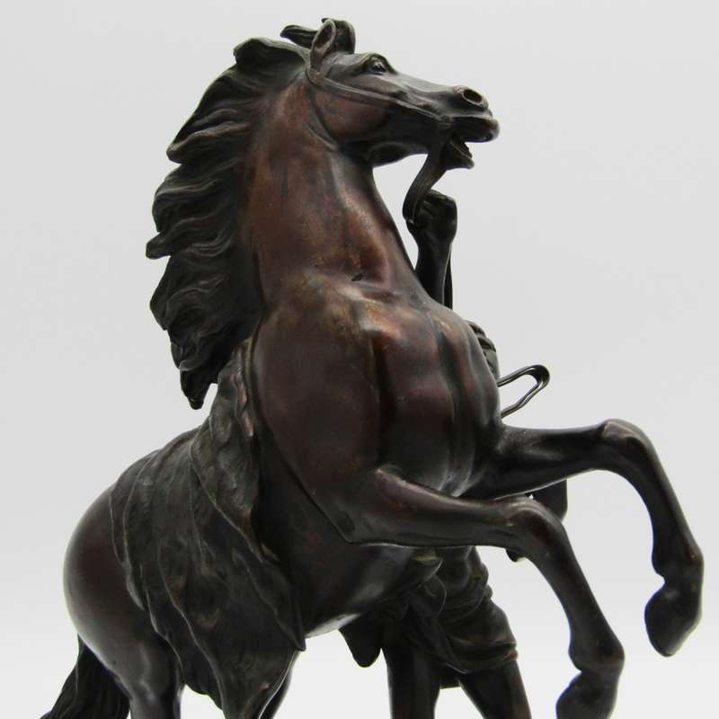 Beautiful Bronze sculpture of The Marly Horse originally sculpted in Marble by Guillaume Coustou