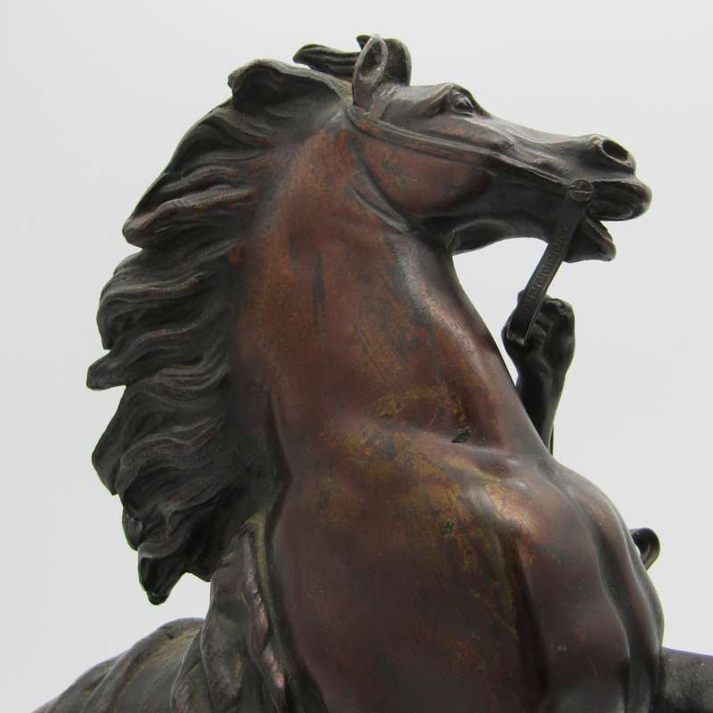 Beautiful Bronze sculpture of The Marly Horse originally sculpted in Marble by Guillaume Coustou