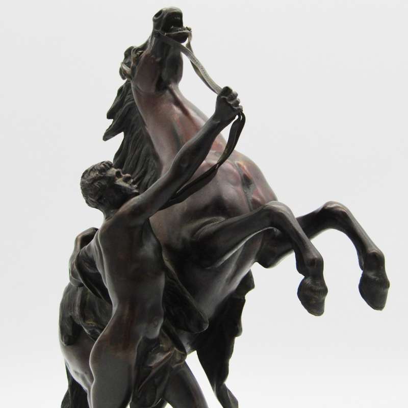 Beautiful Bronze sculpture of The Marly Horse originally sculpted in Marble by Guillaume Coustou