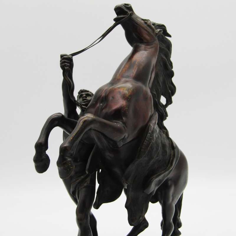 Beautiful Bronze sculpture of The Marly Horse originally sculpted in Marble by Guillaume Coustou