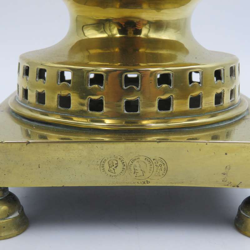 Vintage Russian brass samovar
