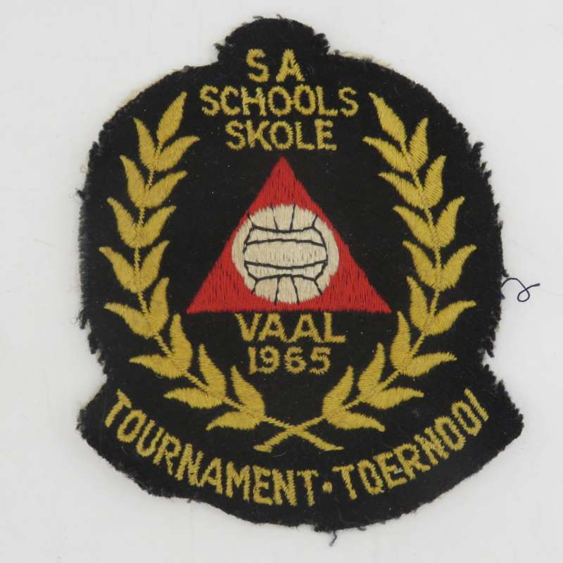 Lot of 6 Vintage 1960`s SA Schools soccer badges
