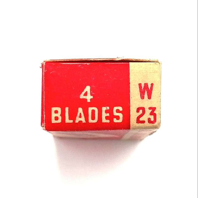 Lot of 4 Packs of Wilkinson W23 Hollow Ground blades - Brand new