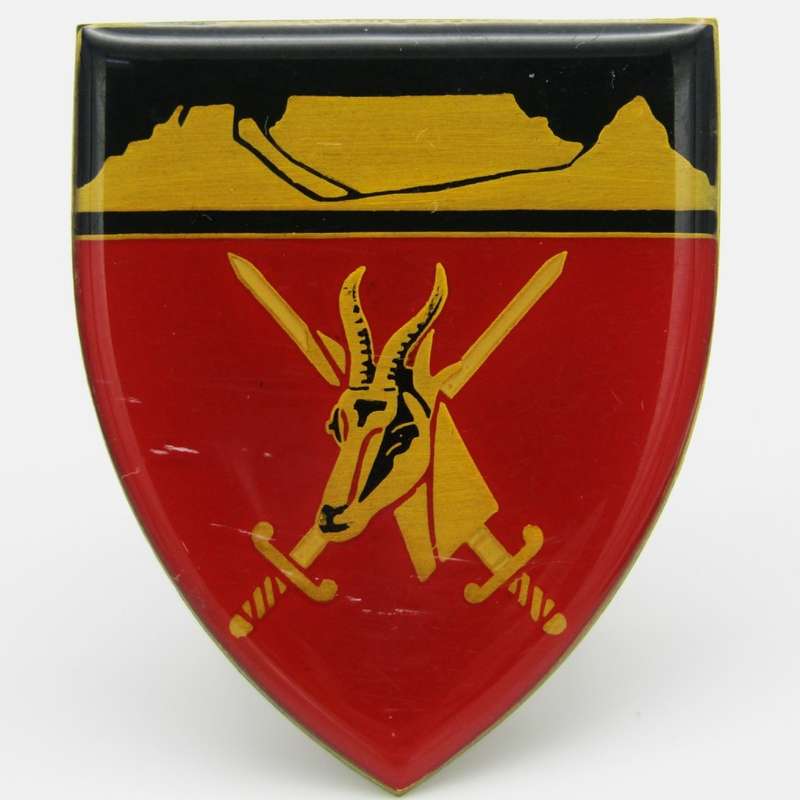 Pair of SADF Western Province command shoulder flashes