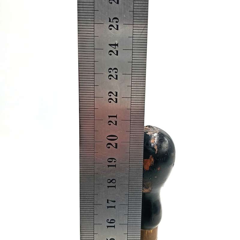 Antique brass 12 bore cartridge capper and decapper tool
