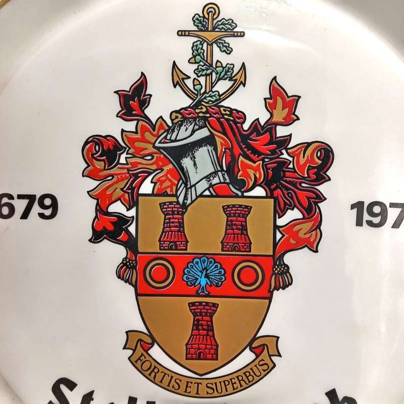 1679-1979 Stellenbosch 300 years commemorative plate