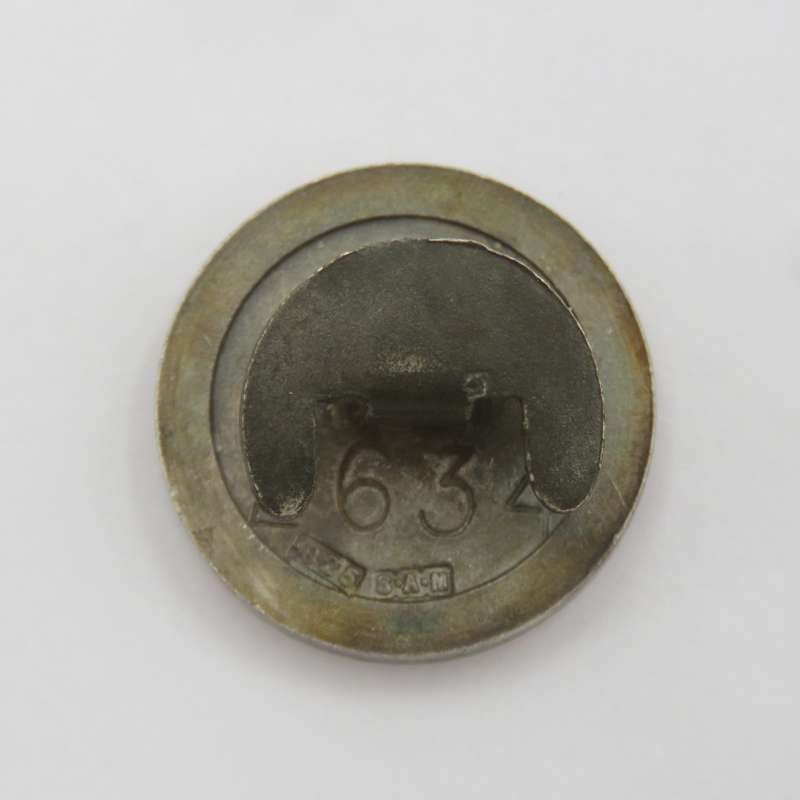 SA Engineers Corps ( SAPPERS) sterling silver button  badge #2634
