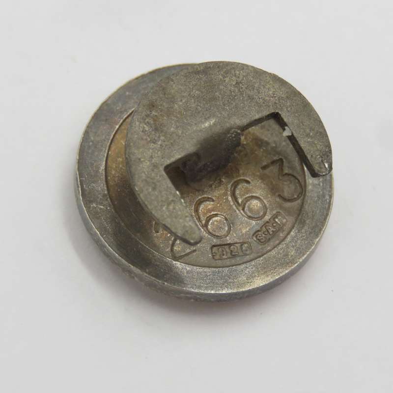 SA Engineers Corps ( SAPPERS) sterling silver button  badge #2663
