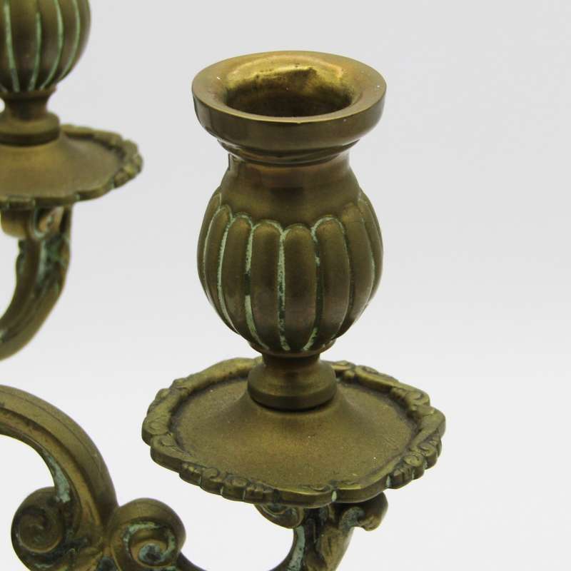 Vintage brass 5 arm candlestick