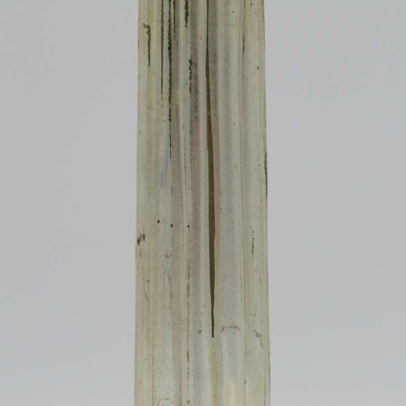 Vintage silver coloured candlestick