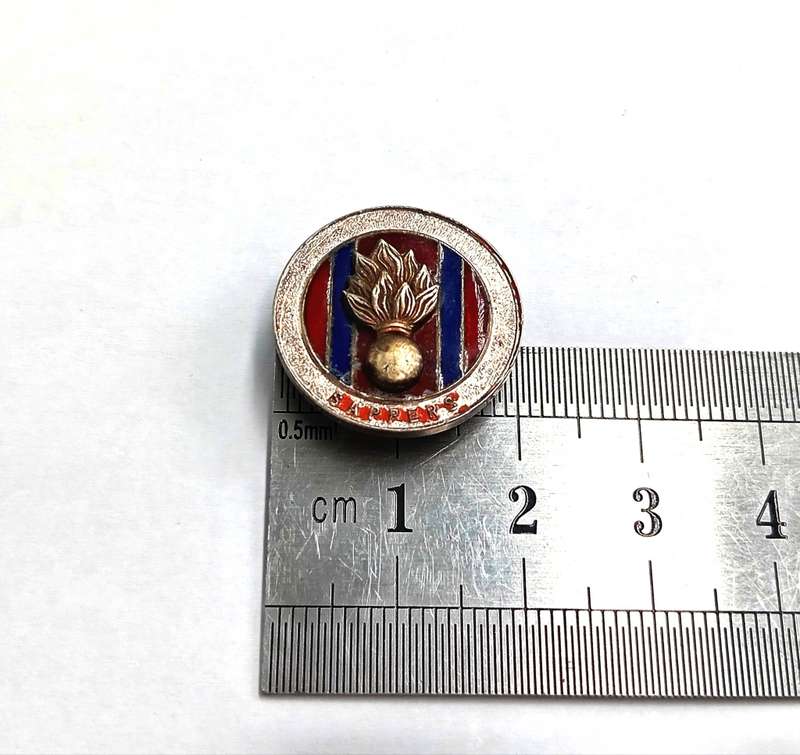 SA Engineers Corps ( SAPPERS) sterling silver button badge #2654