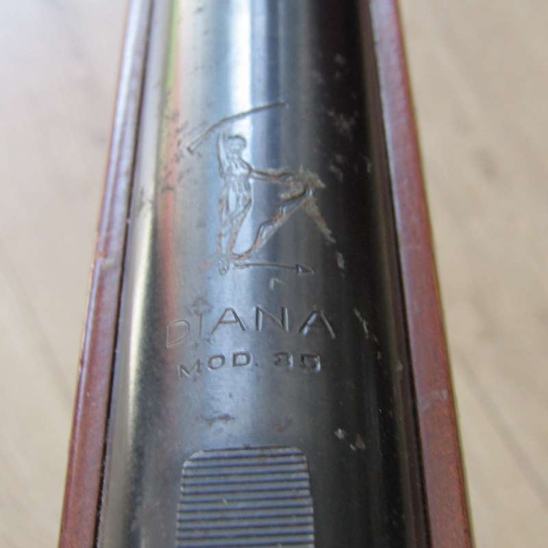 Vintage Diana Model 35 breakneck .177 Air Rifle - serial 181833