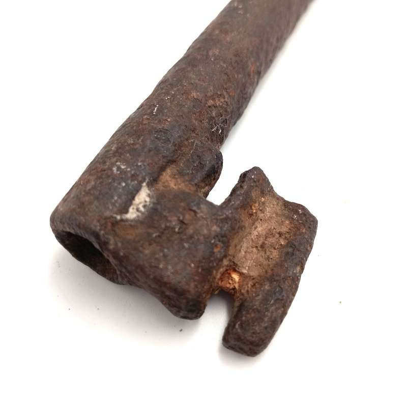 Antique large cast iron key