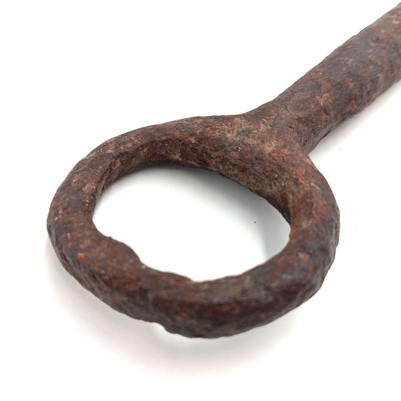 Antique large cast iron key