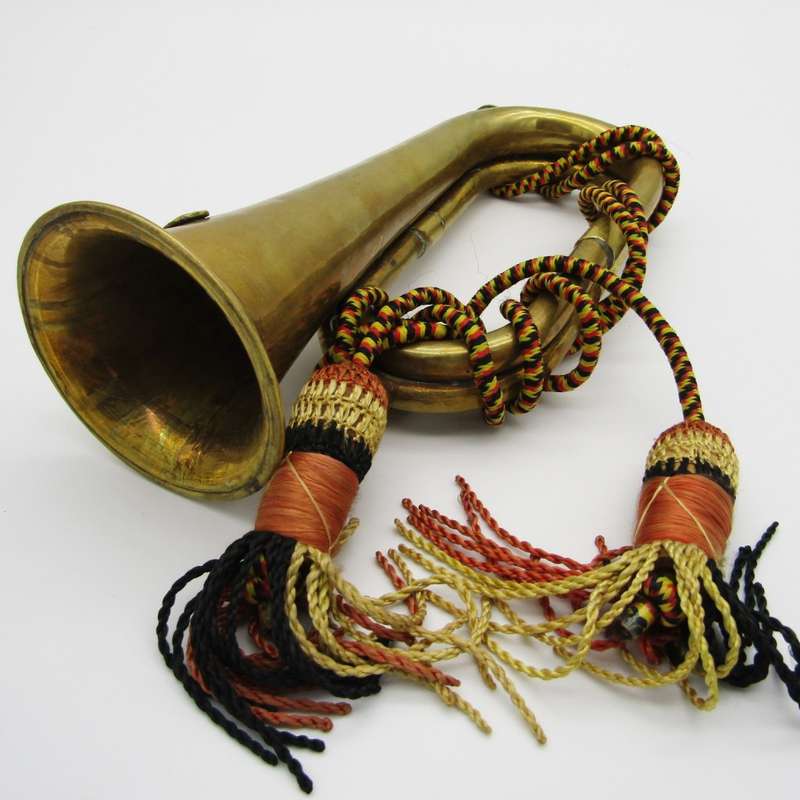 WW2 Royal Field Artillery brass trumpet