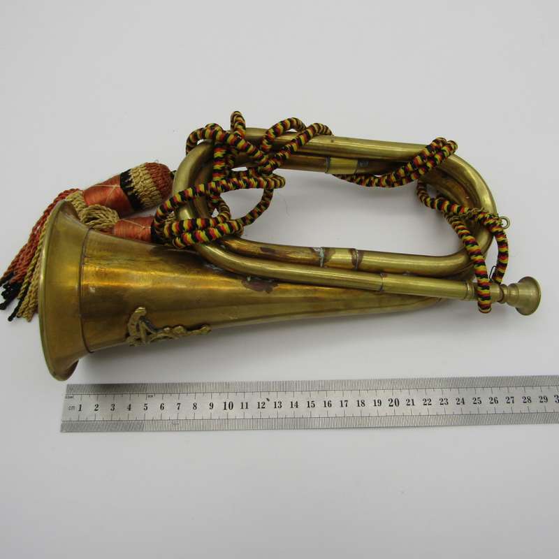 WW2 Royal Field Artillery brass trumpet